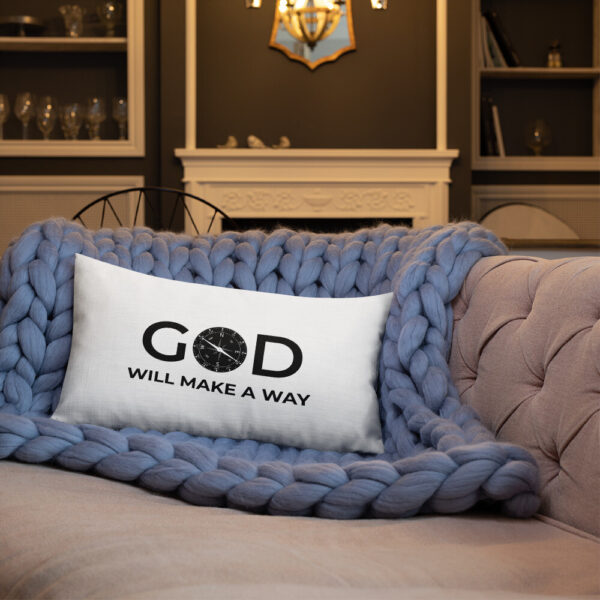 God Will Make A Way Premium Pillow - Image 3