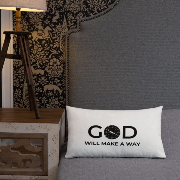 God Will Make A Way Premium Pillow - Image 4