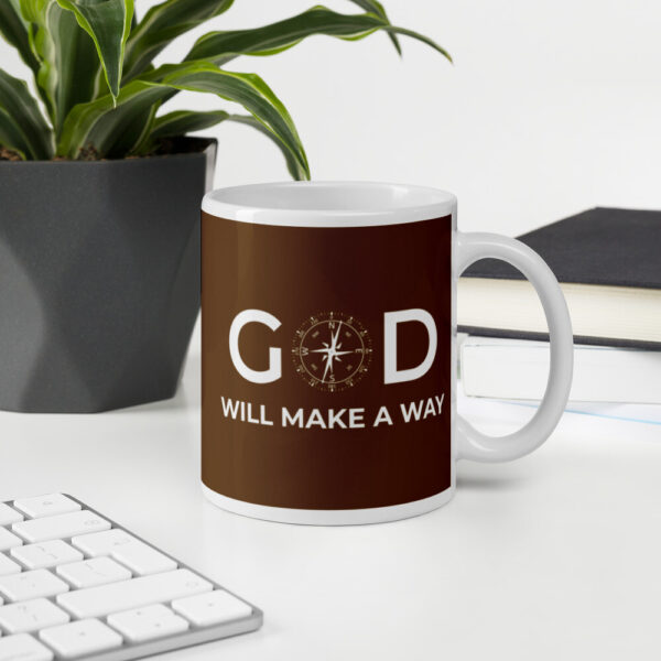 God Will Make A Way Mug - Brown