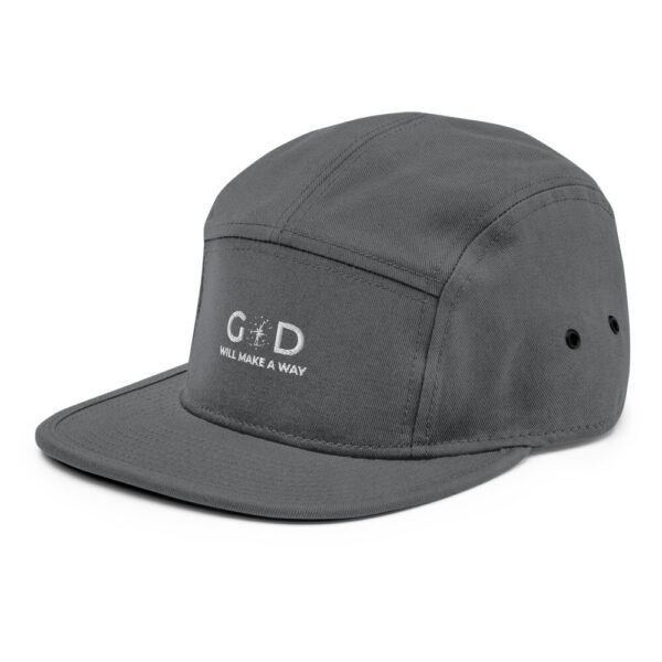 God Will Make A Way - 5 Panel Camper Hat - Image 4