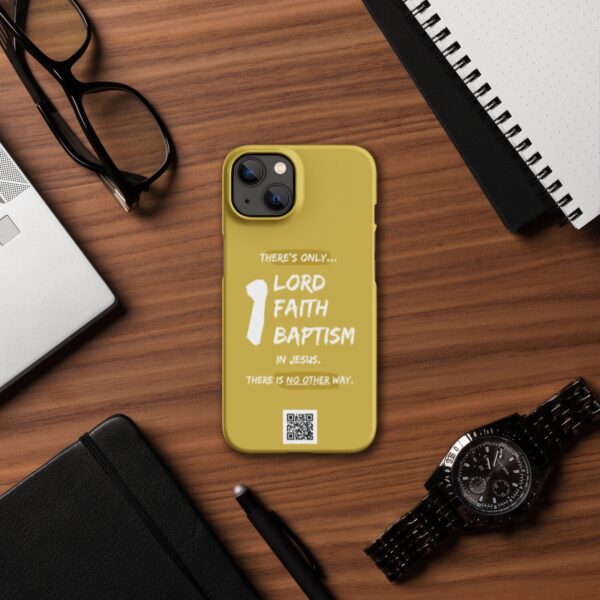 One Lord One Faith iPhone® Snap Case - Image 3