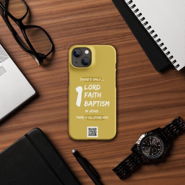 One Lord One Faith iPhone® Snap Case - Image 4