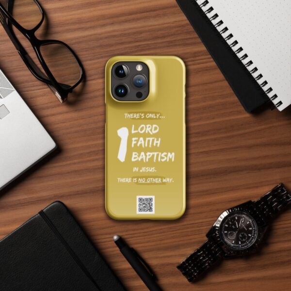 One Lord One Faith iPhone® Snap Case - Image 6