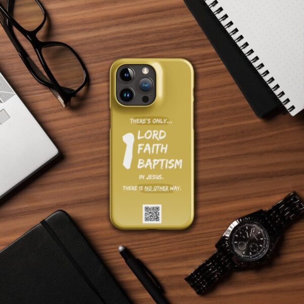 One Lord One Faith iPhone® Snap Case - Image 7