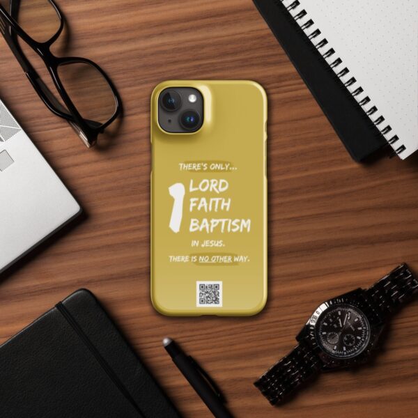 One Lord One Faith iPhone® Snap Case - Image 16