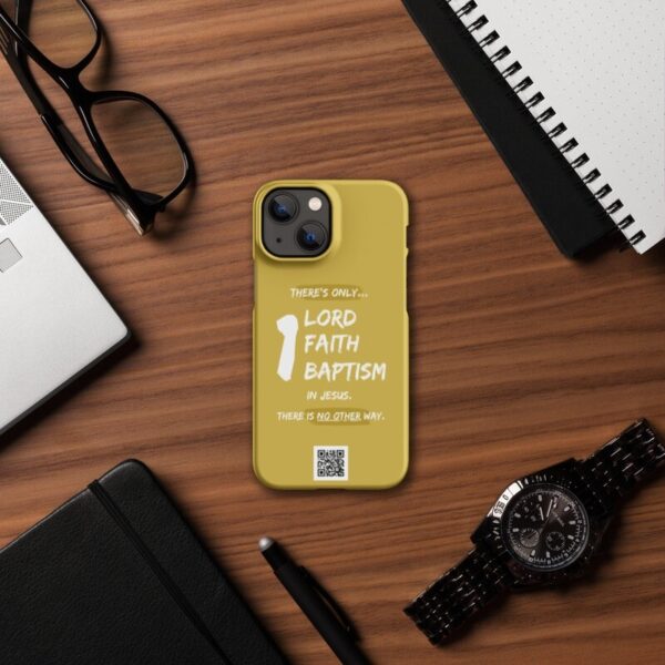 One Lord One Faith iPhone® Snap Case - Image 17